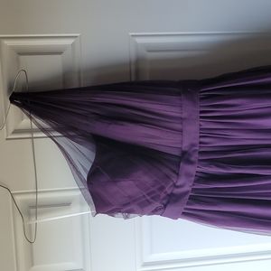 Royal purple dress
